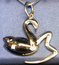 Load image into Gallery viewer, Mini Rhodium Silver SHARA-MAC SIGNATURE LOGO PENDANT