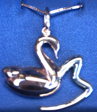 Load image into Gallery viewer, Mini Rhodium Silver SHARA-MAC SIGNATURE LOGO PENDANT