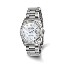 Load image into Gallery viewer, Pre-Owned Rolex Steel/18kw Bezel Mens Dia MOP Watch