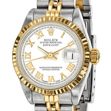 Load image into Gallery viewer, Pre-Owned Rolex Steel/18ky Ladies White Dial Watch