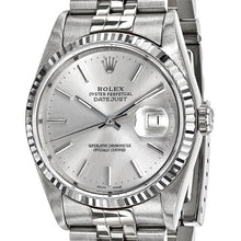 Load image into Gallery viewer, Pre-Owned Rolex Steel/18kw Bezel, Mens Silver Watch