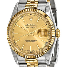 Load image into Gallery viewer, Pre-Owned Rolex Steel/18ky Mens Champagne Watch