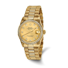 Load image into Gallery viewer, Pre-Owned Rolex 18ky Datejust Dia President Watch